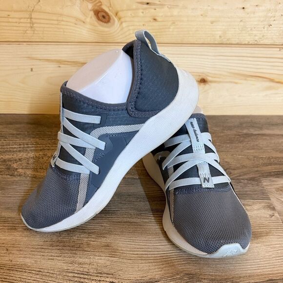 New Balance Sneakers Womens 7.5 Beaya Ocean Gray Dynasoft Athletic Tennis Shoes - Picture 3 of 9